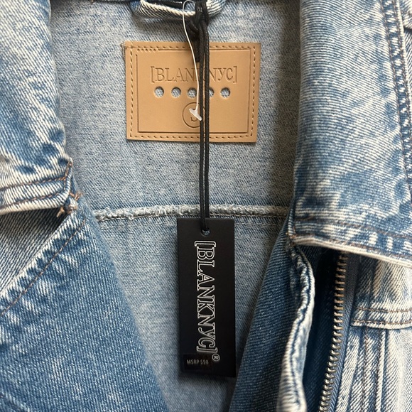 BlankNYC Light Blue Denim Vest - Picture 6 of 6